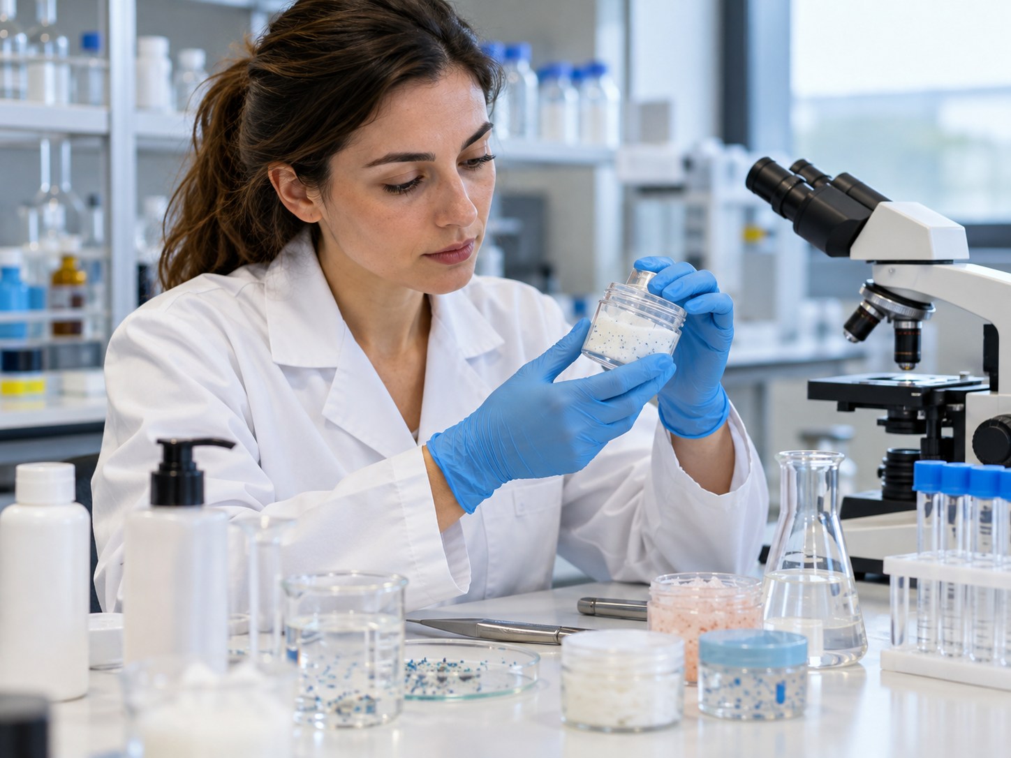 Fotografía sobre Microplásticos en cosméticos: cómo identificarlos y qué está cambiando